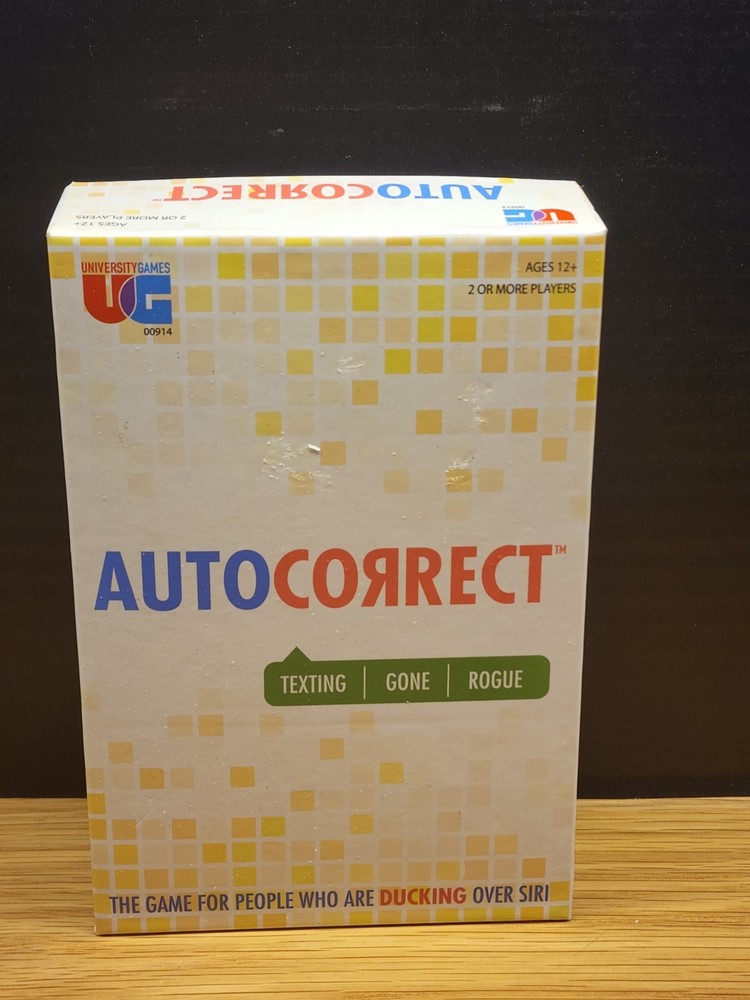 2020 University Games Autocorrect Game – Ages 12+ | 2+ Players EUC Complete