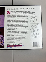 Vintage PICTIONARY 1993 Classic Board Game of Quick Draw Ships Complete