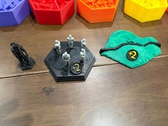 Settlers of Catan 5/6 PLAYER Base Board Game with Magnets 3D Printed