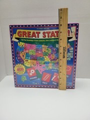 Great States Board Game: 400 Questions about US Geography–Play and Learn! – NEW