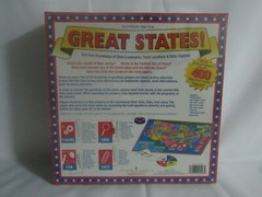 Great States Board Game Trivia Geography New in Sealed Box 2004