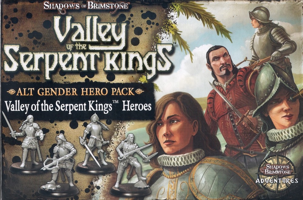 Shadows of Brimstone Valley of the Serpent Kings Alt Gender Heroes Pack by FFP