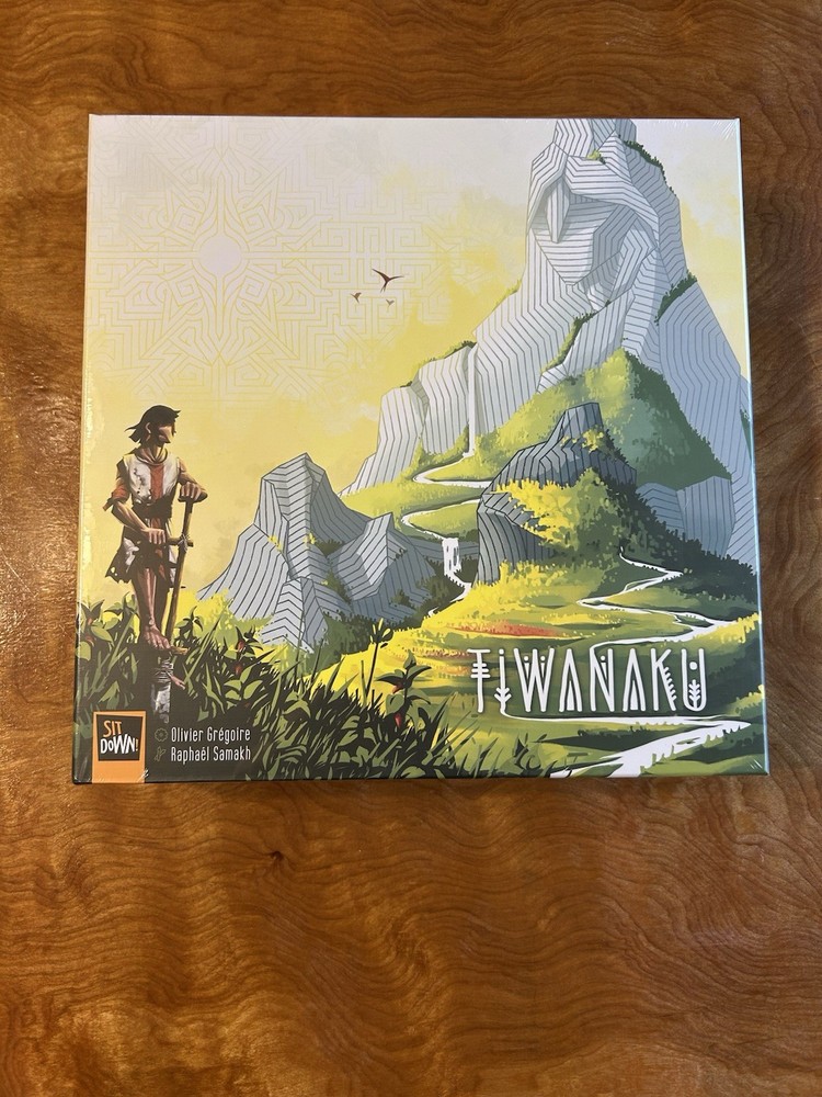 Sit Down! Tiwanaku Board Game Deduction Exploration 1-4 Players