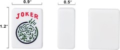 Classic American Mahjong Set with Pushers, Racks and 166 Scratch-Resistant Tiles