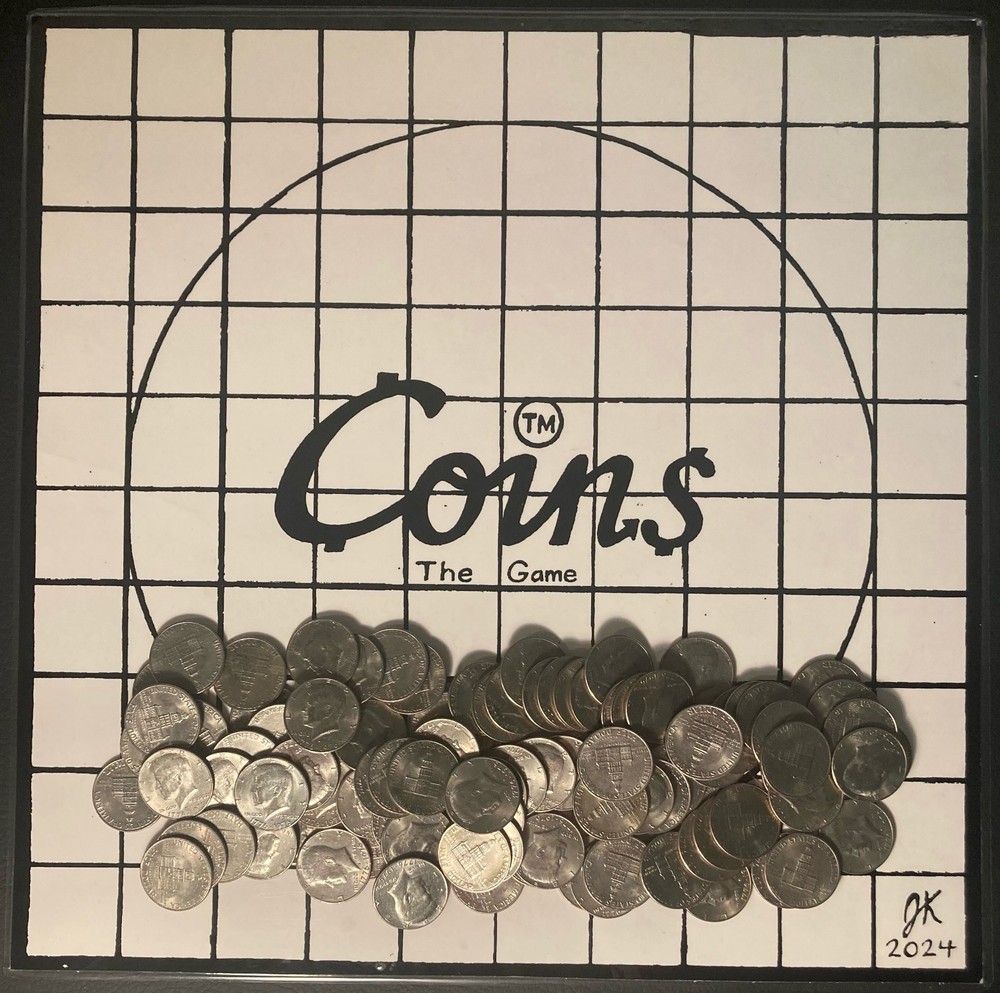 Coins The Game 16″ with 100 US Bicentennial Half Dollar Coins