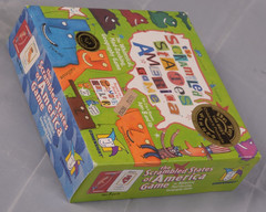 The Scrambled States of America Educational Geography Board Game Complete