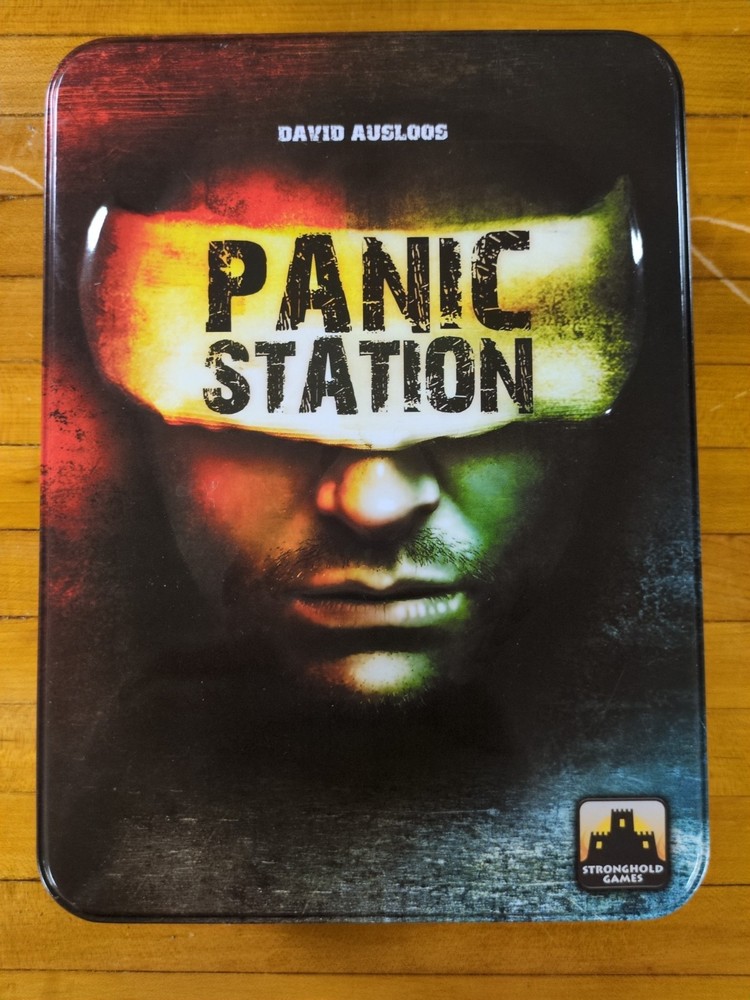 Stronghold Panic Station Science Fiction Board Game Cooperative 4 Players