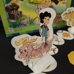 DRAGON TALES Matching Game vintage 2000 Milton Bradley missing instructions