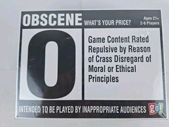 Obscene What’s Your Price? Card Game Night by Go! Ages 21+ 2-6 Players Adult New