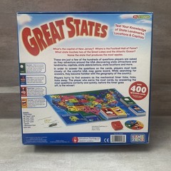 Great States Board Game Complete Game Zone USA Geography Trivia