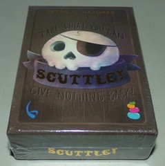 SCUTTLE A Game of Piracy & Treasure Hunting 1-5 Players 6+ Black Jack Scurvy NEW