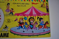 Vintage The Merry Go Round Game #403 Tee Pee Toys