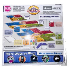 NEW Sealed Cranium 3-in-1 Board Game Hasbro 2009 Adult Party Game 600 Cards