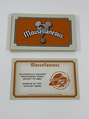 Monopoly Disney Vacation Club Edition 16 Mousellaneous Cards Only