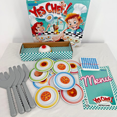 YES CHEF! Board Game Fast-Paced Matching Game w/ Bell 100% Complete Briarpatch