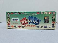 NFL-OPOLY Vintage NFL Football Board Game By TDC Games 1994 EUC