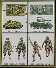 7x ITEMS+OPERATION OVERLORD WARGAME WW2 Sherman PzIV 4X Infantry Italeri 1/72