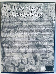 They Met At Gettysburg board game – Spearhead Games – UNPUNCHED MINT