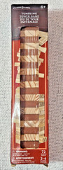 Classic Game Mini Wooden Blocks Tumbling Game 72 Pc Crafts Or Playing New Sealed