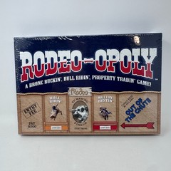 Late For The Sky Rodeo Opoly Family Board Game Standard Play 2-6 Players SEALED