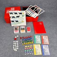 HELVETIQ The Swiss Game 2009 Board Game English Bruno Cathala Sealed Cards Read