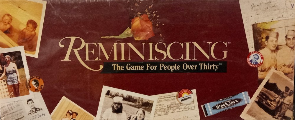 Reminiscing Board Game for People Over Thirty Sealed