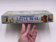 Maurice Sendak Little Bear Cadaco Make a Match Pre-School Game Complete Vtg 1999