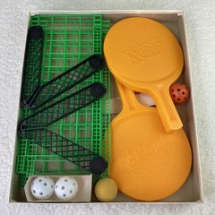 Vintage Nerf Ping Pong Parker Brothers Table Tennis Game No 0273 Complete Set