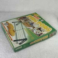 Vintage Nerf Ping Pong Parker Brothers Table Tennis Game No 0273 Complete Set