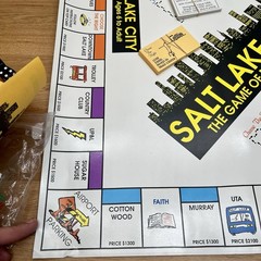 Vintage Salt Lake City Board Game of Monogamy LDS Mormon 1992 Monopoly Church