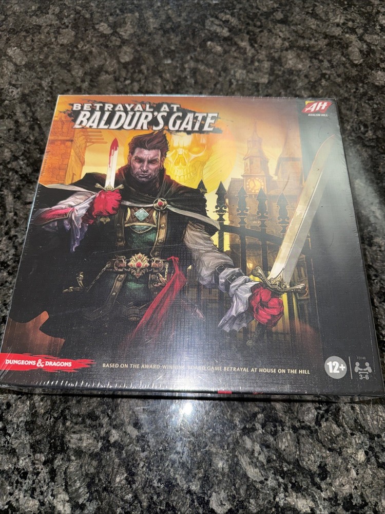 Betrayal at Baldur’s Gate Dungeons & Dragons Modular Board Game NEW sealed
