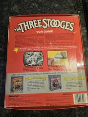 1986 “The Three Stooges” VCR Game Pressman Edition 100% Complete EUC