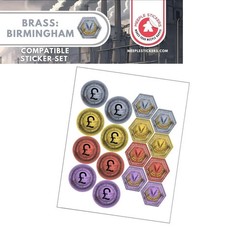 Brass Birmingham Sticker Set – MPL003
