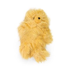 NWT ALPACA TG LONG HAIR BEARS YELLOW STUFFED ANIMAL TOY SIZE OS $50
