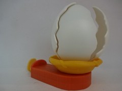 Kids Toy “Kiki Chick in Egg (Rubber Pull Game)