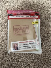 Unsolved Case Files Harmony Ashcroft Cold Case Murder Mystery Party Game