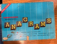 Vintage Anagrams Set No. 402 from Halsam Products-180+ tiles