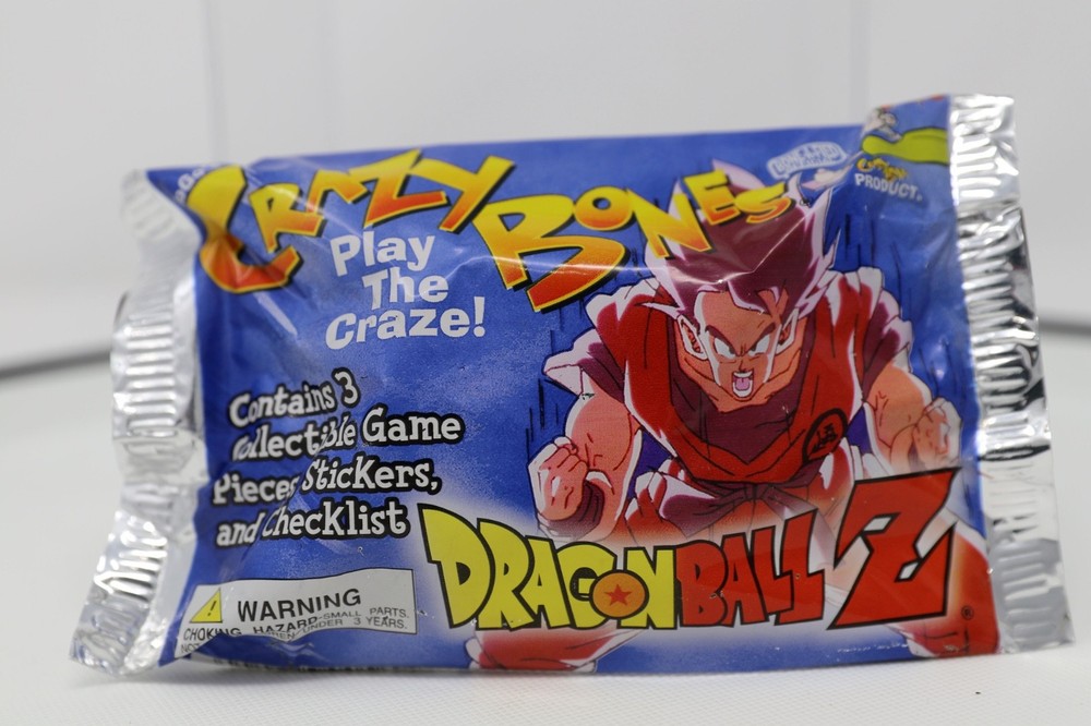 Unopened Gogo’s Crazy Bones Dragon Ball Z Sealed Pack USA Release