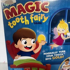Goliath Magic Tooth Fairy Game, Magically Turn Your Tooth Into Gold, Family Fun!