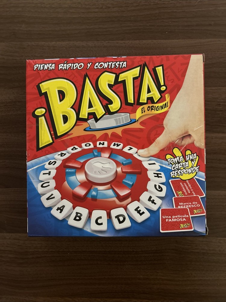 Basta ! Juego De Mesa Español – Kids Word Game age 8+ Spanish language 2025
