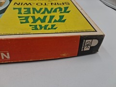 Time Tunnel Spin-To-Win Board Game, C 1967 Pressman Toy Co, MISSING PEICES