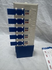 TYCO Travel Jeopardy! (1993) Open Box, Alex Trebek