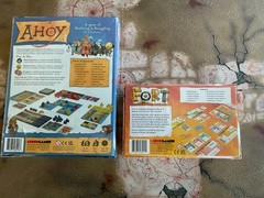 LederGames lot FORT, AHOY Board Games new sealed