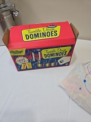 Vintage, Ridley’s, Tumble Down Dominoes set see box description