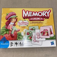 Strawberry Shortcake Edition Memory Match Game Hasbro Learning Kids