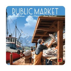 Talon Strikes Boardgame Public Market Box VG+/NM