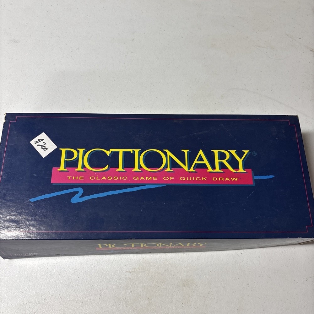 PICTIONARY 1993 Classic Game of Quick Draw Complete