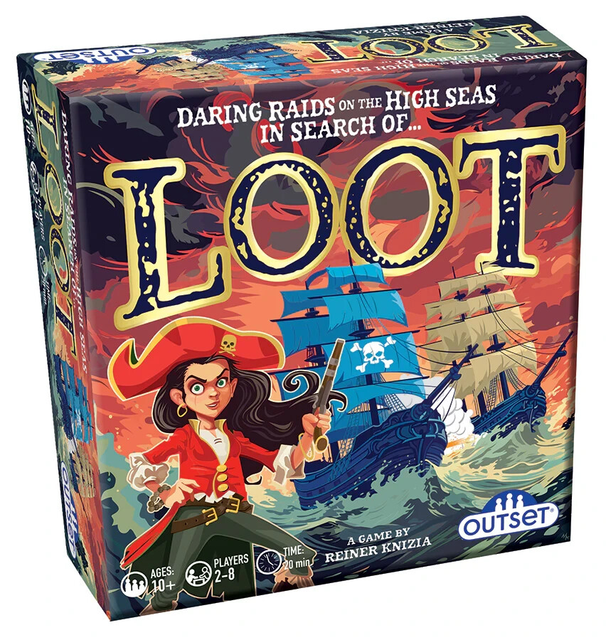 Loot – A Captivating Card Game of Strategy & Skullduggery – Outset New