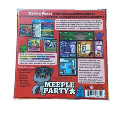 Meeple Party Board Game English Strategy Co-Op 9th Level 2019 NEW SEALED