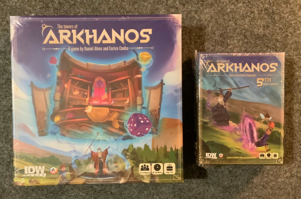 Tower of Arkhanos Board Game + Silver Lotus Order Expansion